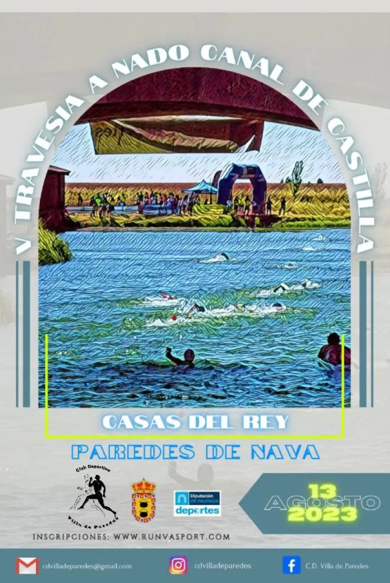 V TRAVESÍA A NADO CANAL DE CASTILLA - Register
