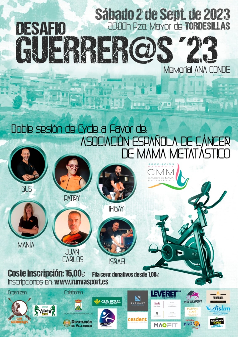 DESAFÍO GUERRER@ TORDESILLAS 2023 IN MEMORIAL ANA CONDE - Inscríbete