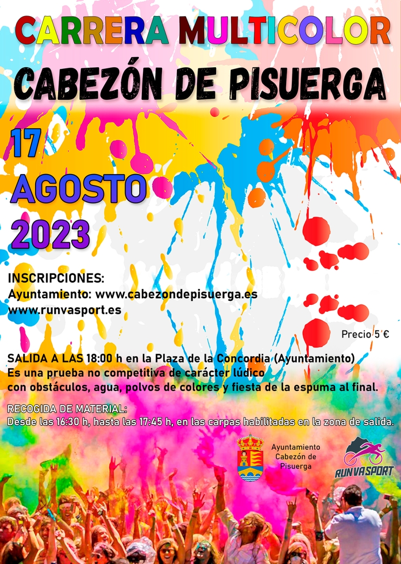 CARRERA MULTICOLOR CABEZÓN DE PISUERGA - Inscríbete