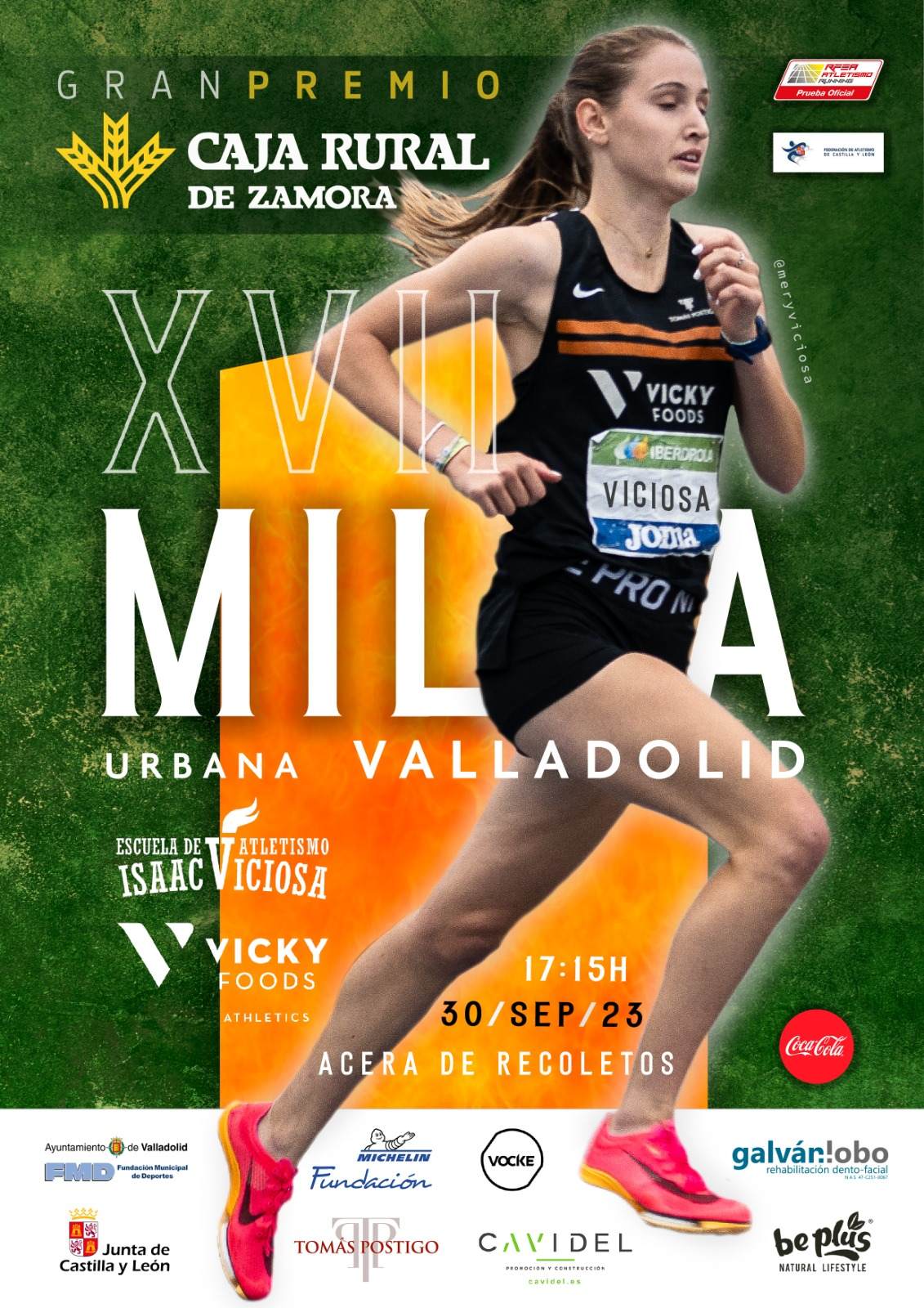 XVII MILLA URBANA DE VALLADOLID GRAN PREMIO CAJA RURAL DE ZAMORA - Inscríbete