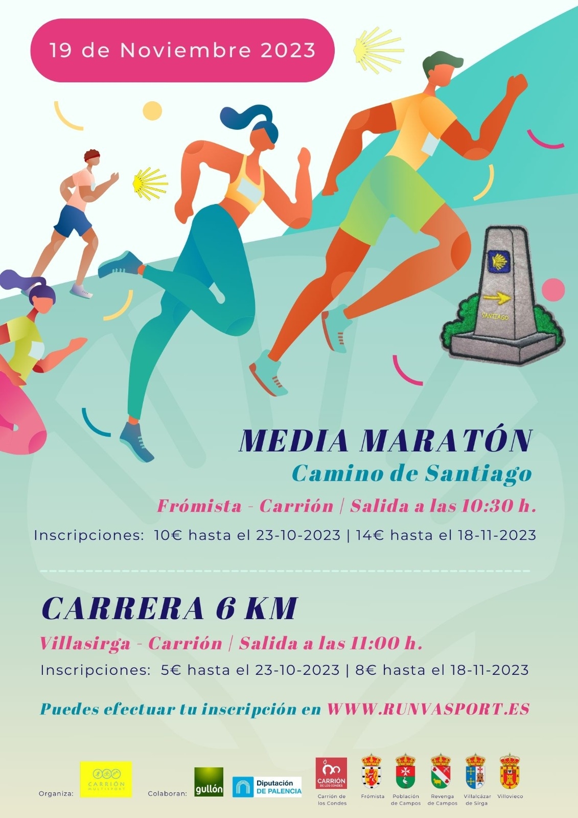 CARRERA 6 KM CAMINO DE SANTIAGO-CARRIÓN DE LOS CONDES - Inscríbete