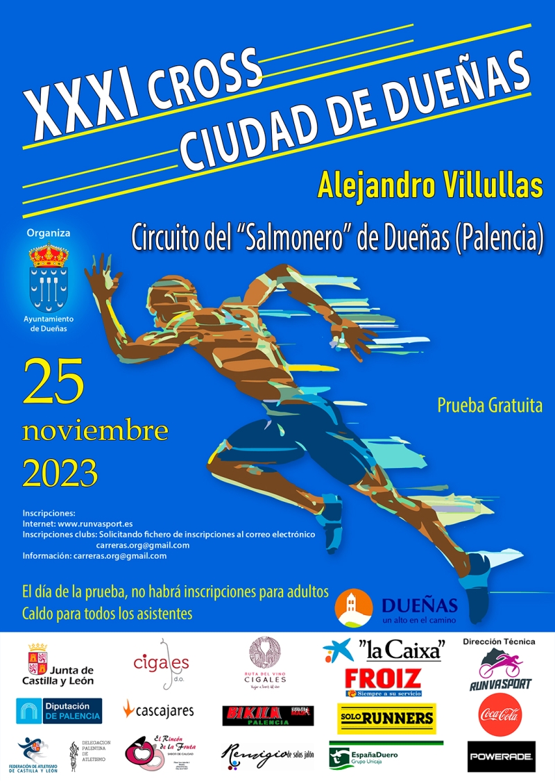 XXXI CROSS CIUDAD DE DUEÑAS - Inscríbete