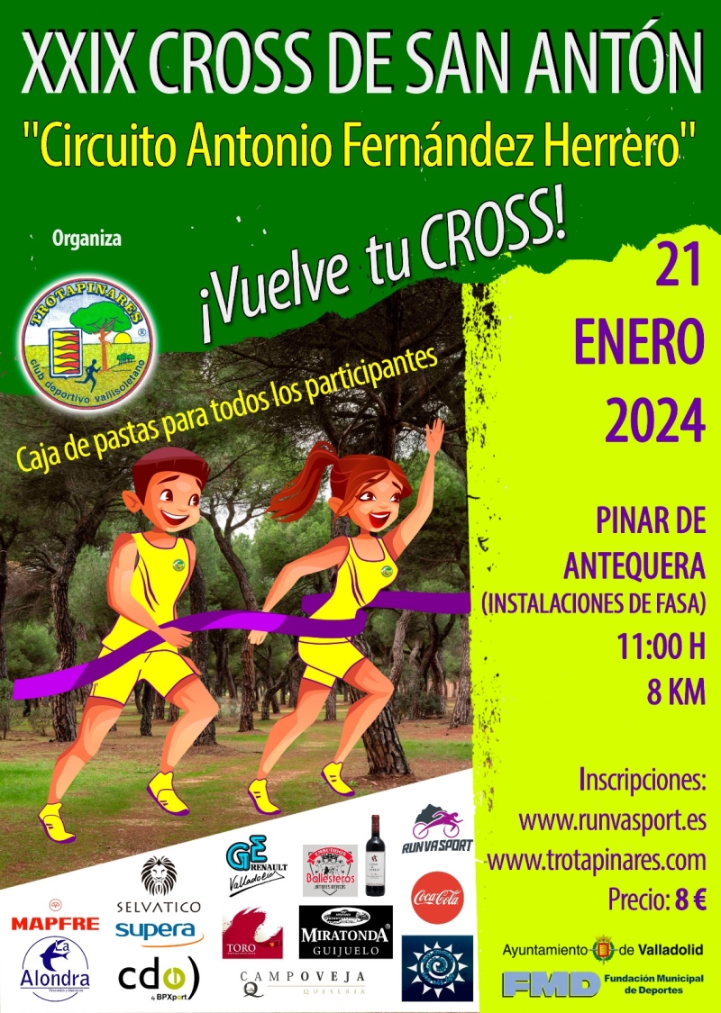 XXIX CROSS POPULAR DE SAN ANTÓN - Inscríbete