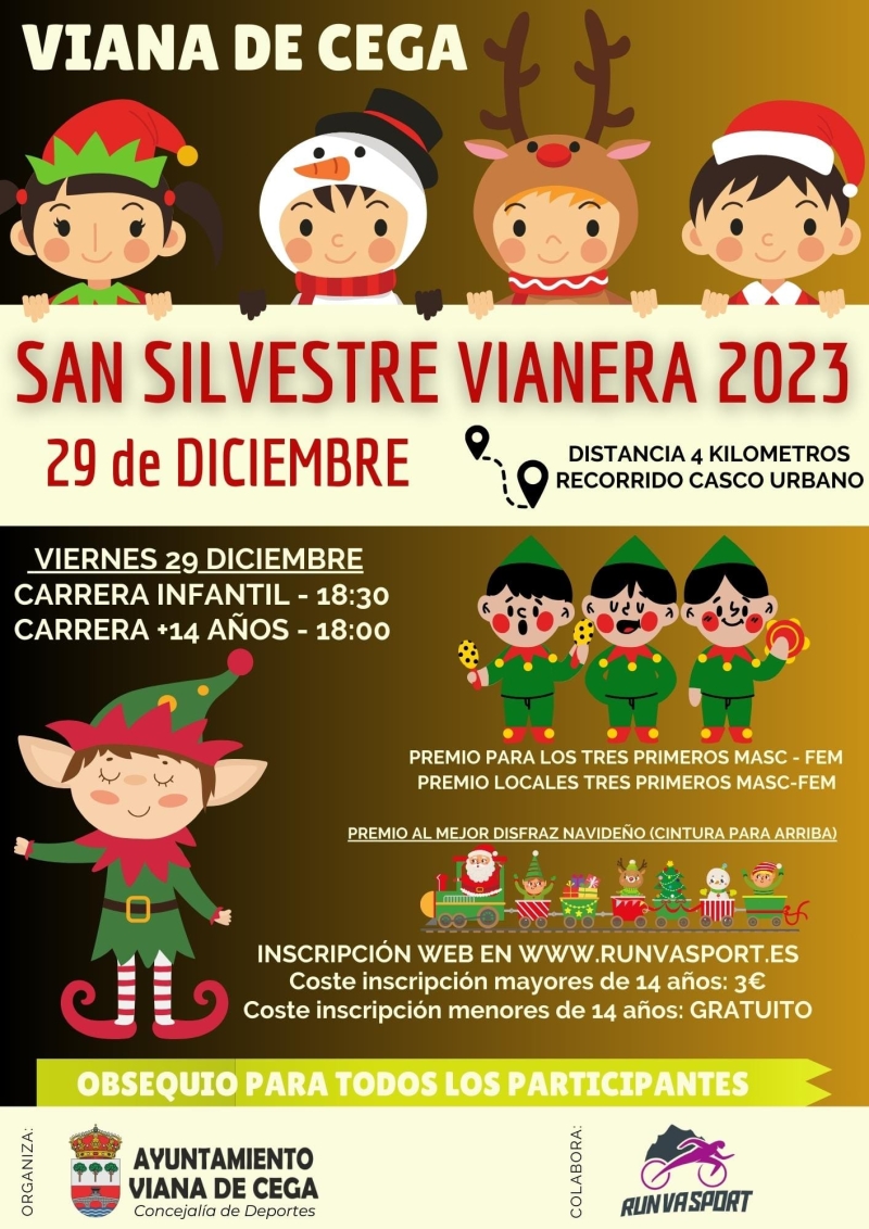 SAN SILVESTRE VIANERA 2023 - Inscriu-te