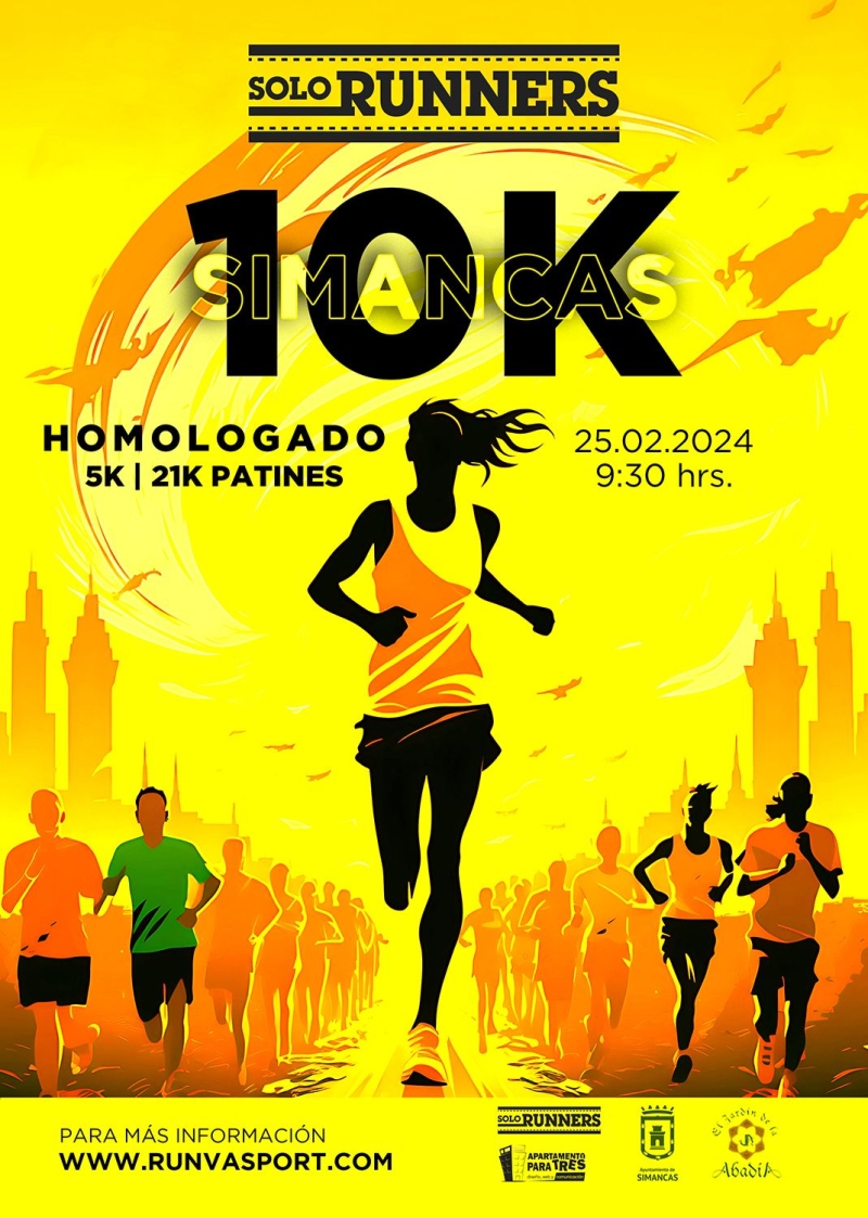 7ª EDICIÓN  10 Y 5 KM VILLA DE SIMANCAS - Inscríbete