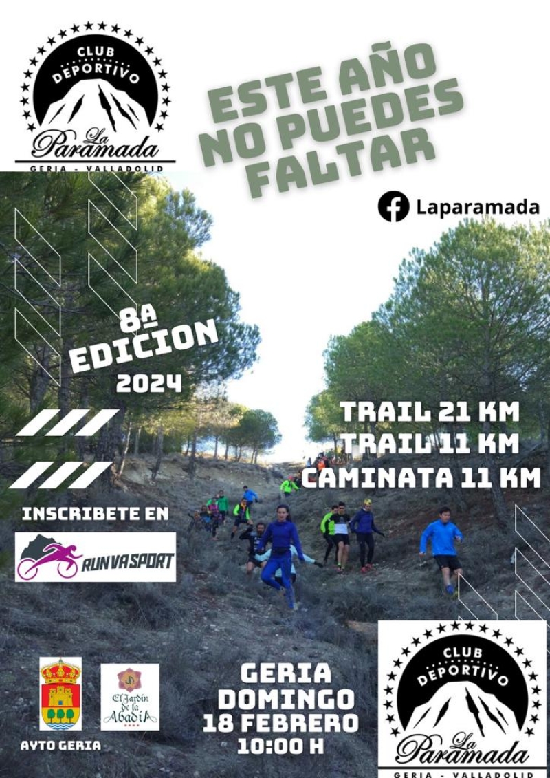 8ª EDICIÓN TRAIL LA PARAMADA - Inscríbete