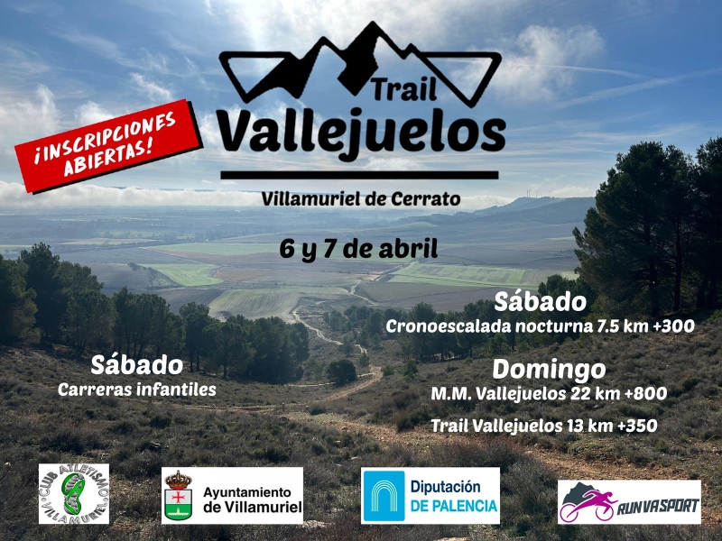 IX TRAIL VALLEJUELOS 6 Y 7 DE ABRIL - Inscriu-te