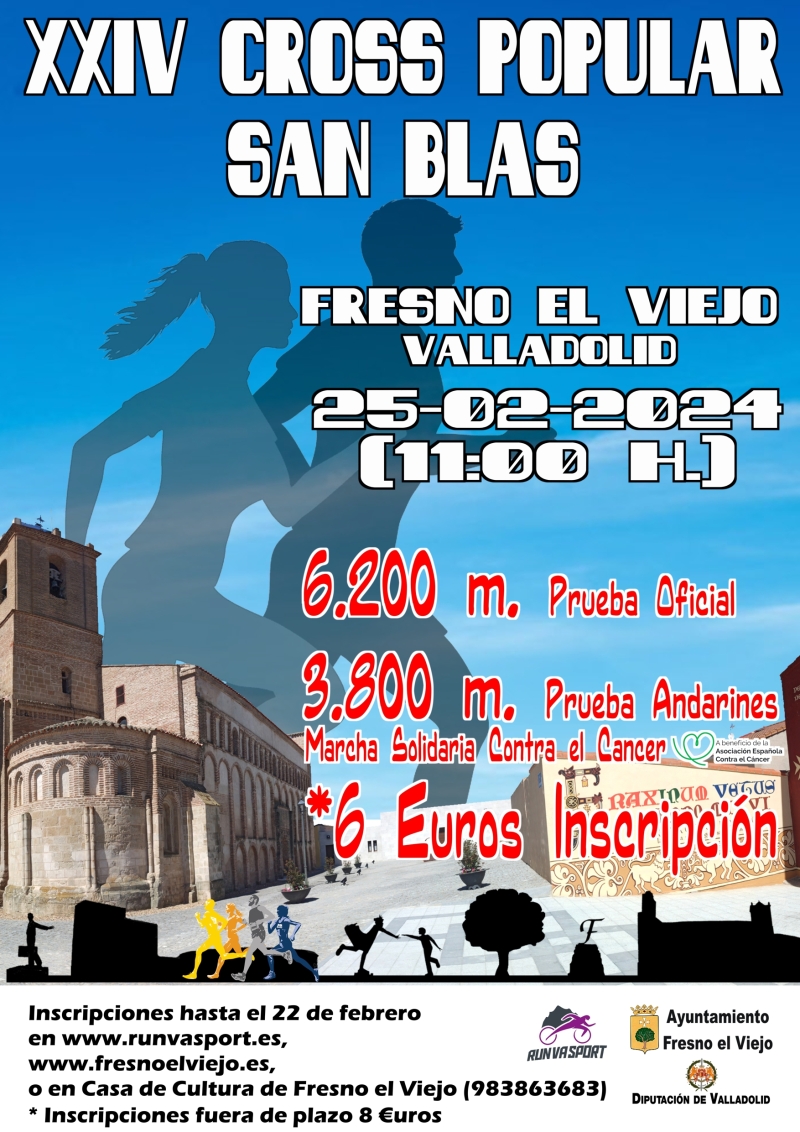 XXIV CROSS POPULAR SAN BLAS FRESNO EL VIEJO - Inscriu-te