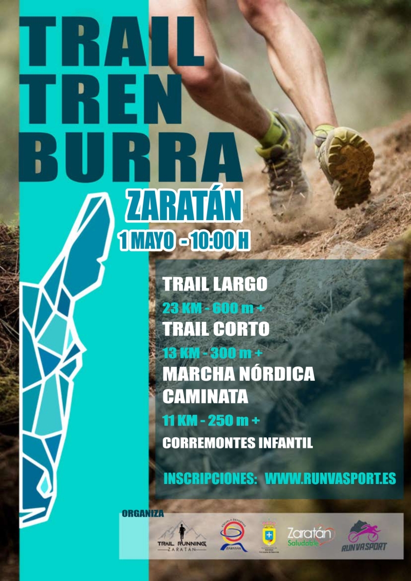 VI TRAIL TREN BURRA ZARATAN - Inscreva-se