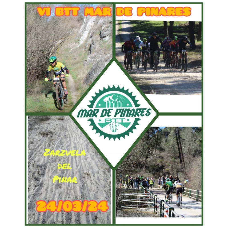 VI MARCHA BTT MAR DE PINARES ZARZUELA  DEL PINAR - Inscríbete