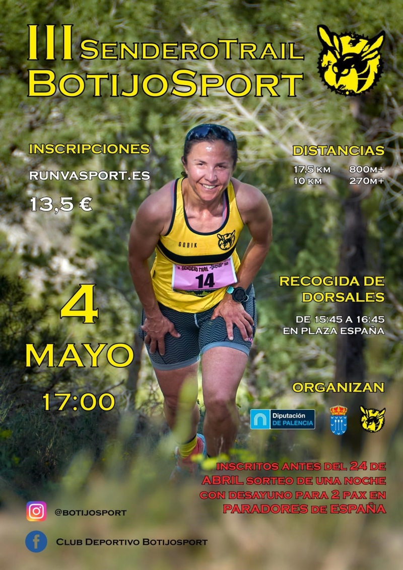 III SENDERO TRAIL BOTIJOSPORT DUEÑAS - Inscríbete