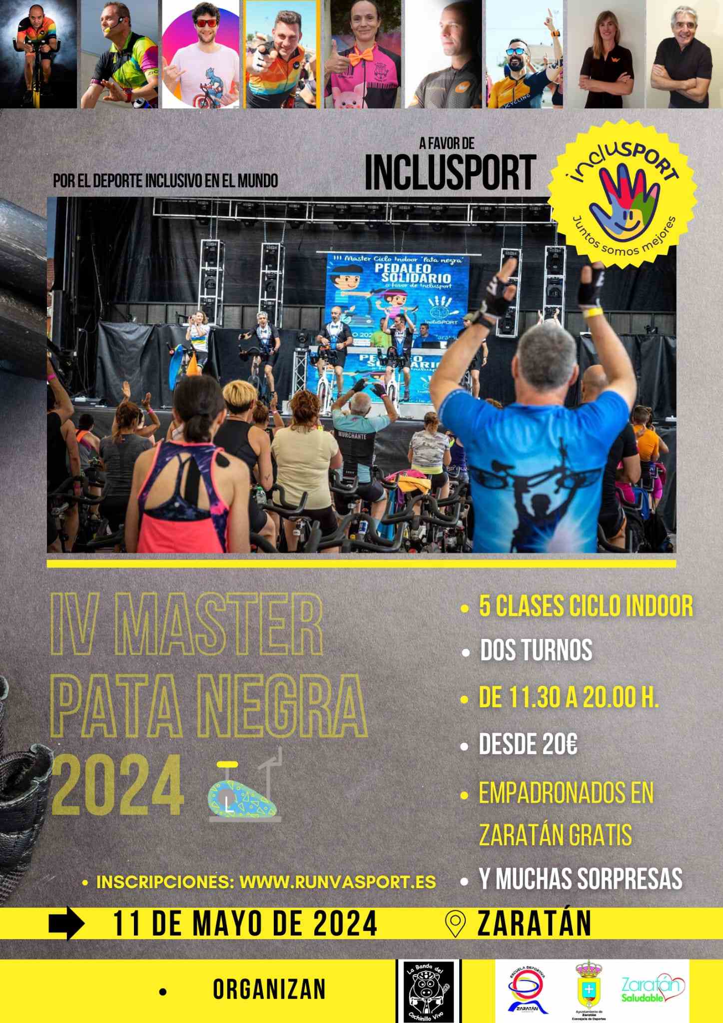 IV MASTER CICLO INDOOR PATA NEGRA - Inscríbete