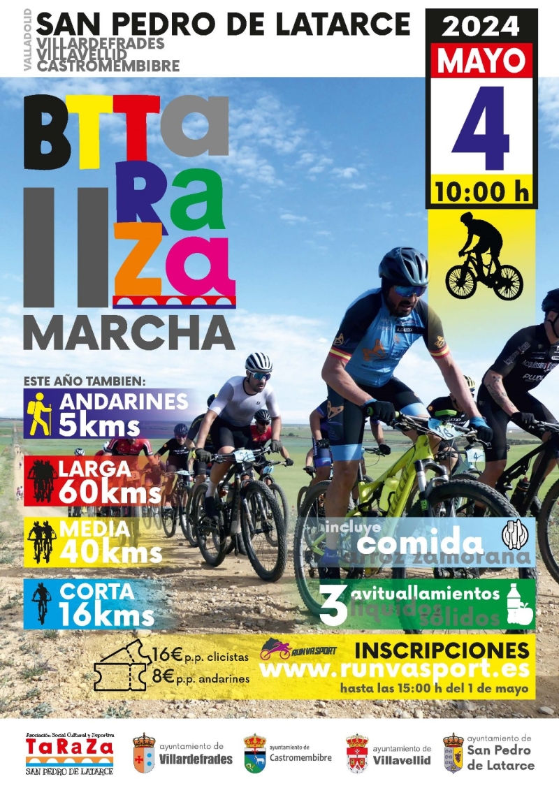 II MARCHA BTT TARAZA - Inscríbete