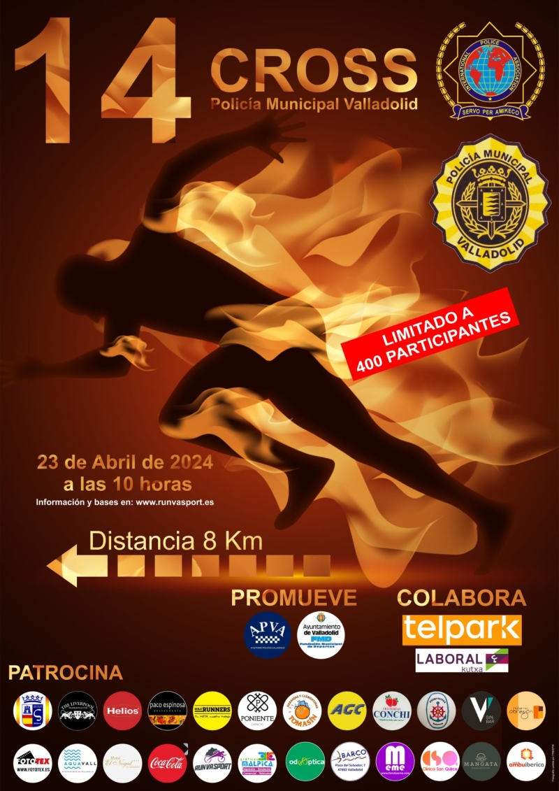 14ª CROSS DE LA POLICIA MUNICIPAL DE VALLADOLID-XIII TROFEO IPA - Inskriba zaitez