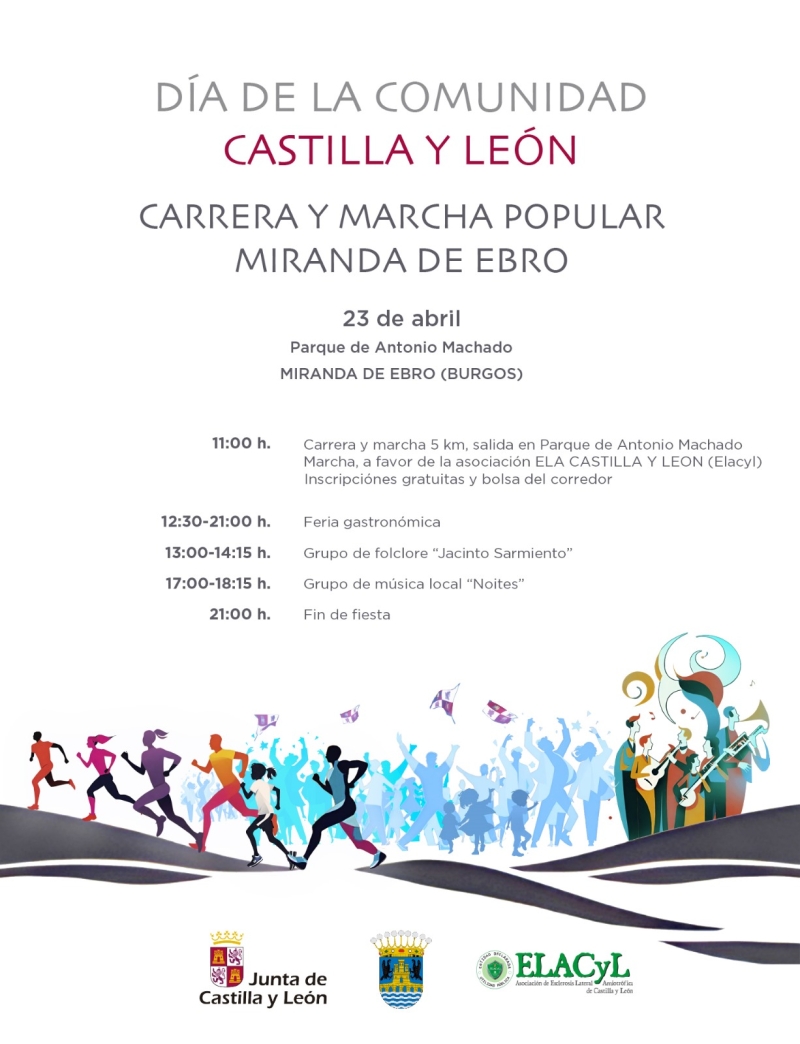 CARRERA DÍA DE LA COMUNIDAD MIRANDA DE EBRO - Inscríbete