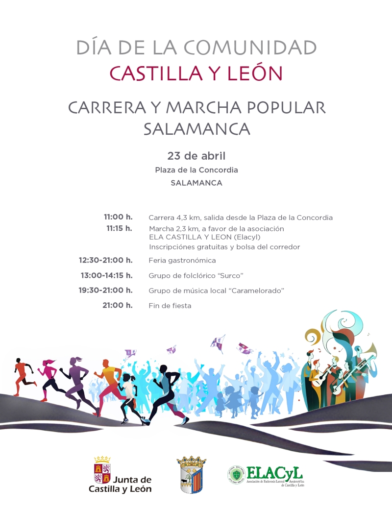 CARRERA Y MARCHA DÍA DE LA COMUNIDAD SALAMANCA - Iscriviti