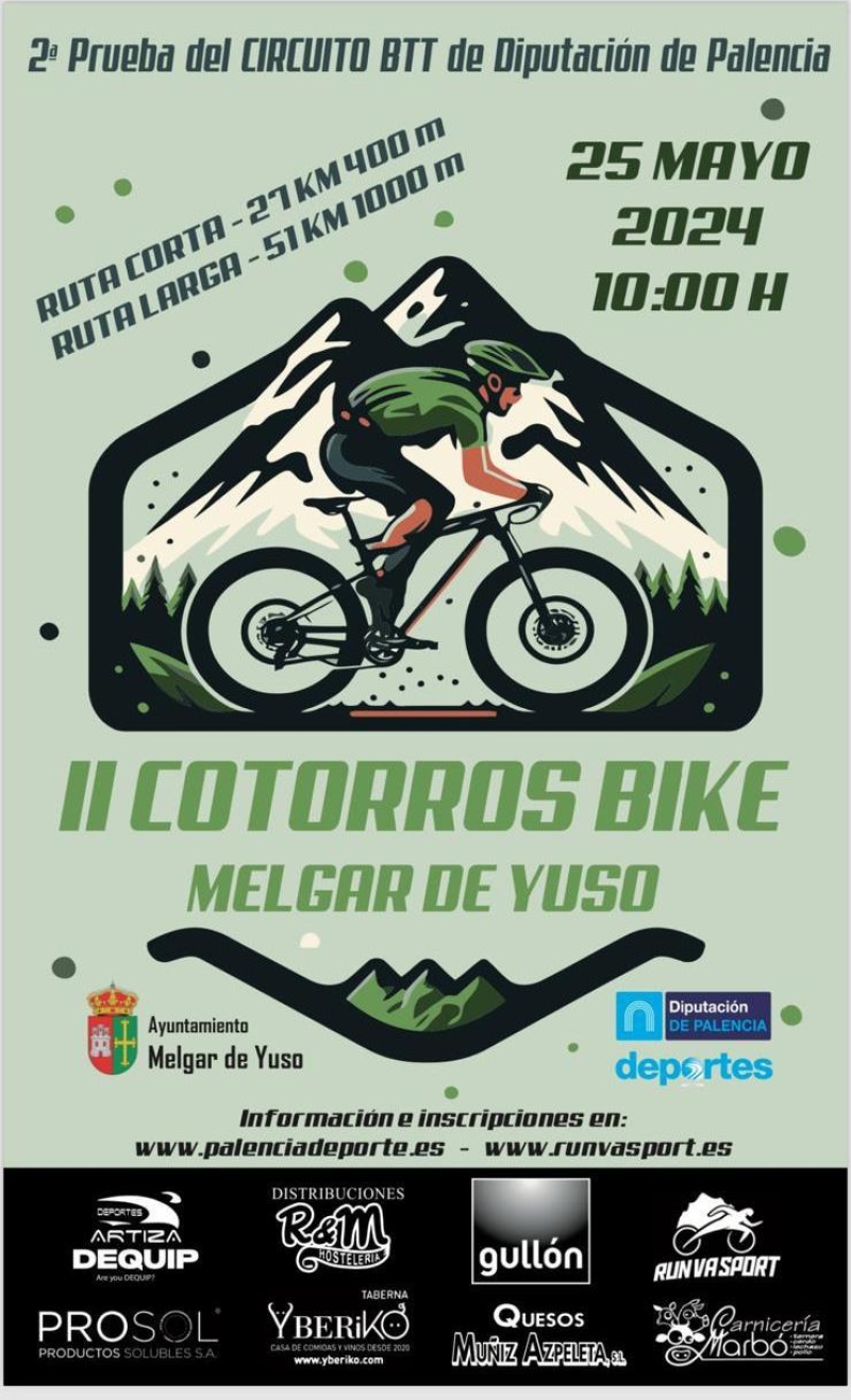 II COTORROS BIKE  MELGAR DE YUSO - Inscríbete