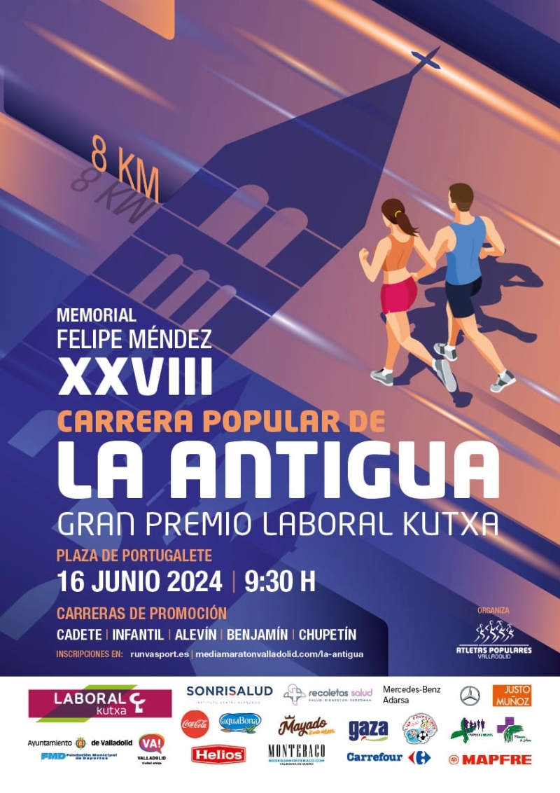 XXVIII CARRERA POPULAR DE LA ANTIGUA - Inscríbete