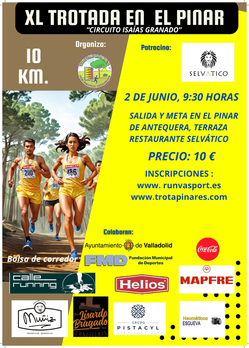 XL TROTADA POPULAR DE VALLADOLID - Iscriviti