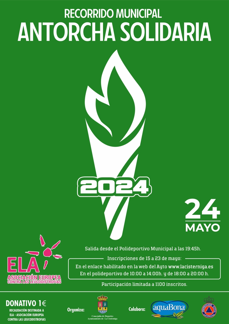 ANTORCHA SOLIDARIA 2024 LA CISTERNIGA - Inscreva-se