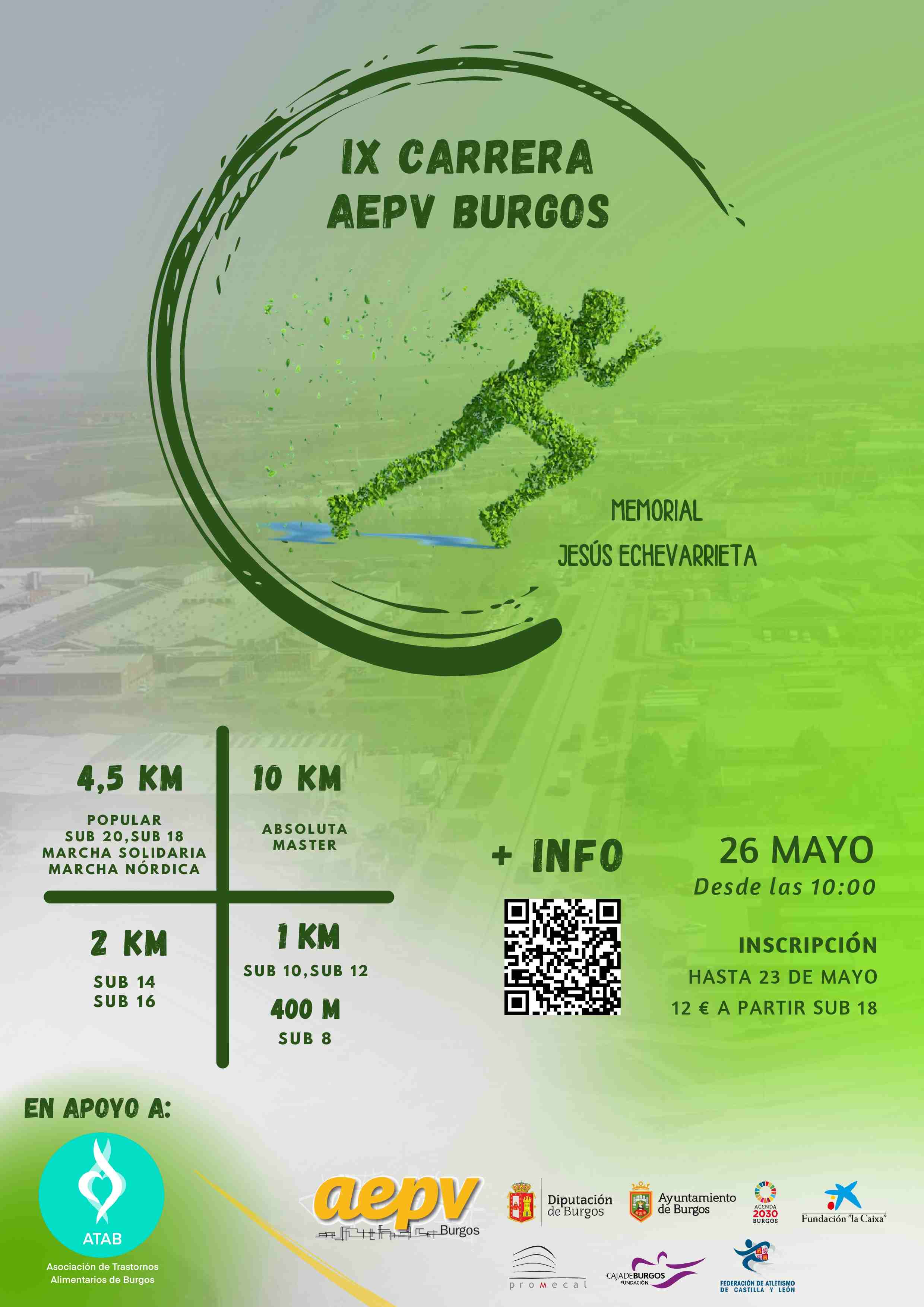 IX CARRERA AEPV BURGOS MEMORIAL JESÚS ECHEVARRIETA - Inscreva-se