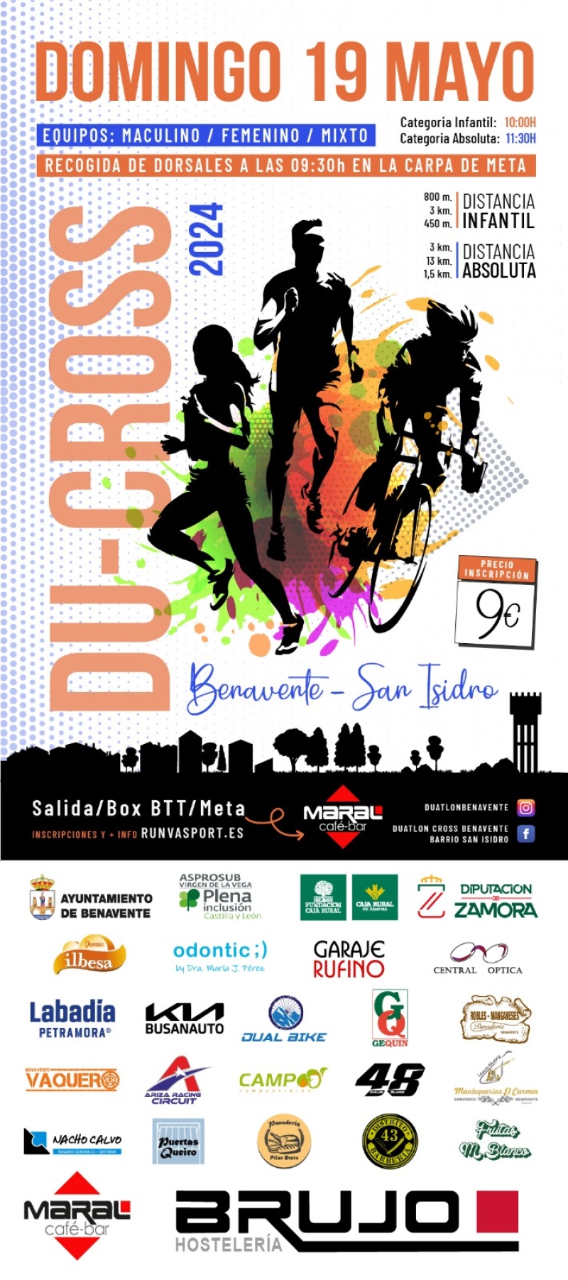III DU-CROSS BENAVENTE SAN ISIDRO - Inscríbete