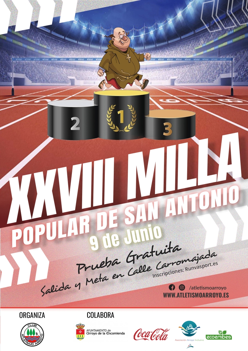 XXVIII MILLA POPULAR SAN ANTONIO - Inscríbete