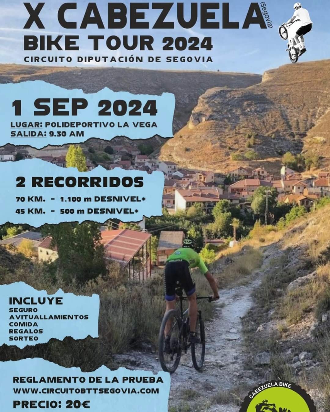 X MARCHA BTT CABEZUELA BIKE TOUR - Inscríbete