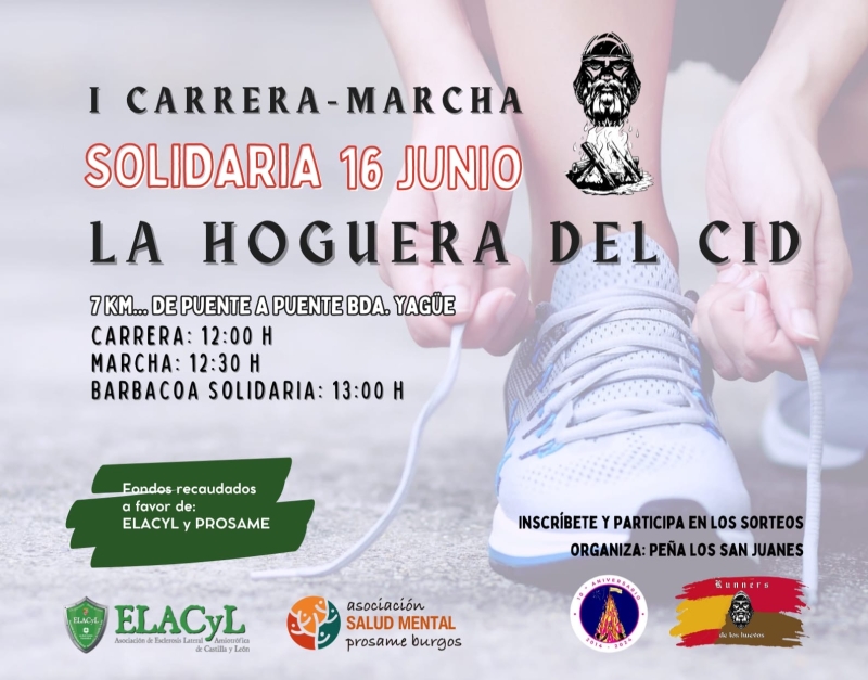 I CARRERA Y MARCHA SOLIDARIA LA HOGUERA DEL CID - Inscríbete