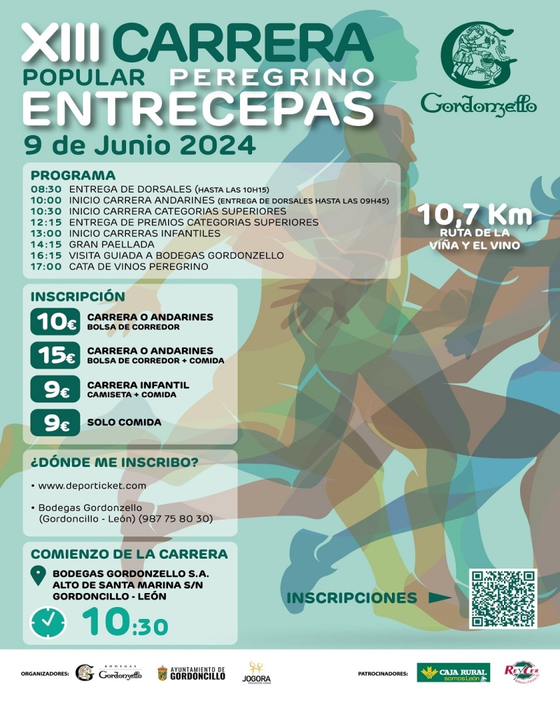 XIII CARRERA POPULAR PEREGRINO ENTRECEPAS - Inscríbete