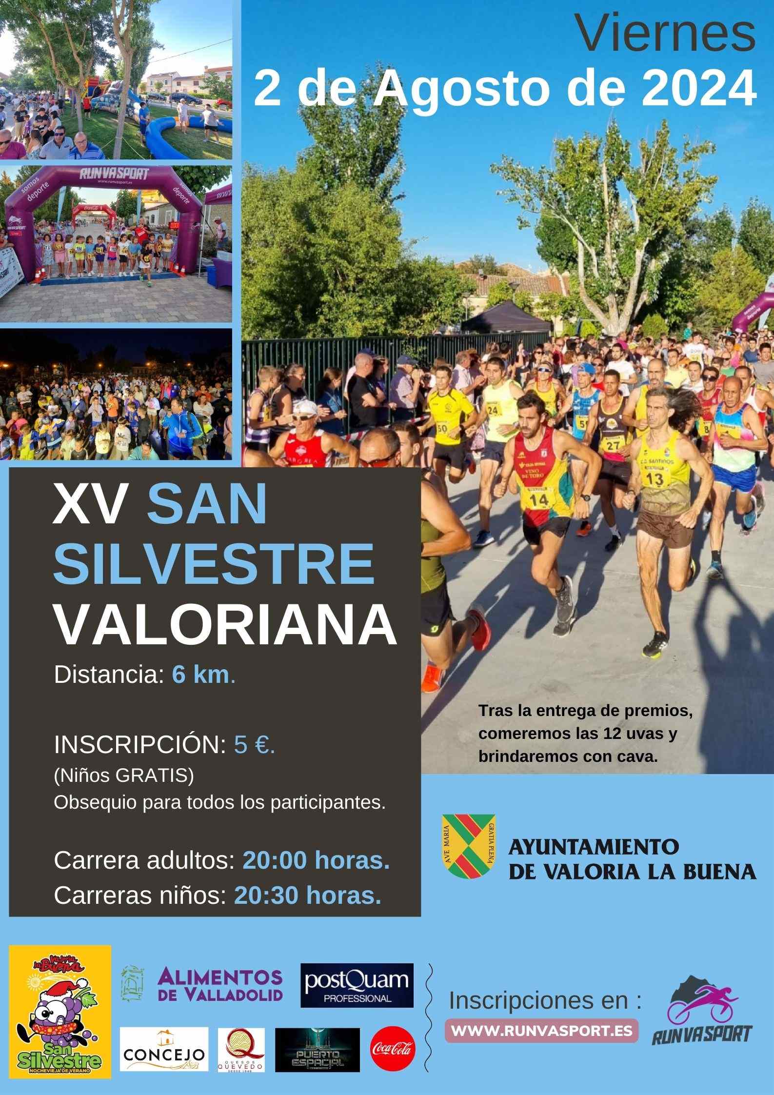 XV CARRERA POPULAR SAN SILVESTRE VALORIANA - Inscríbete