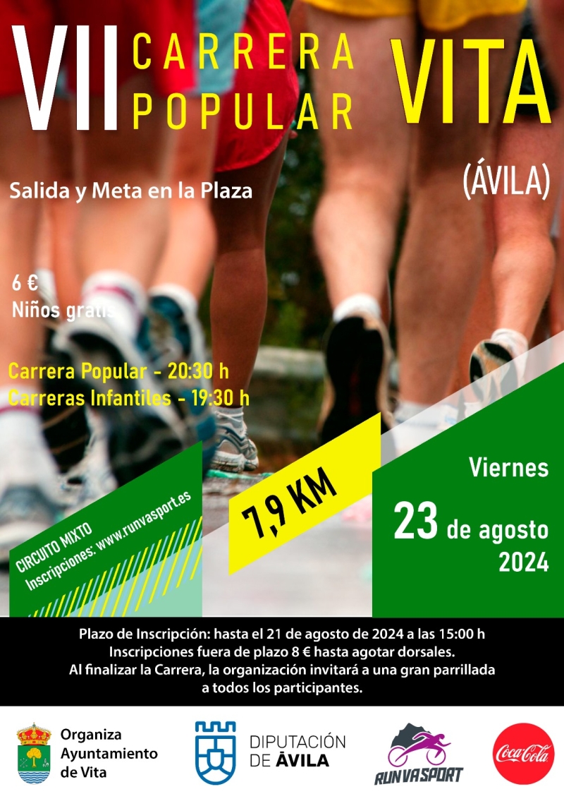 VII CARRERA POPULAR VITA - Inscríbete