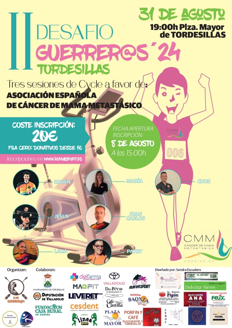II DESAFÍO GUERRER@S 2024 TORDESILLAS - Inscriu-te