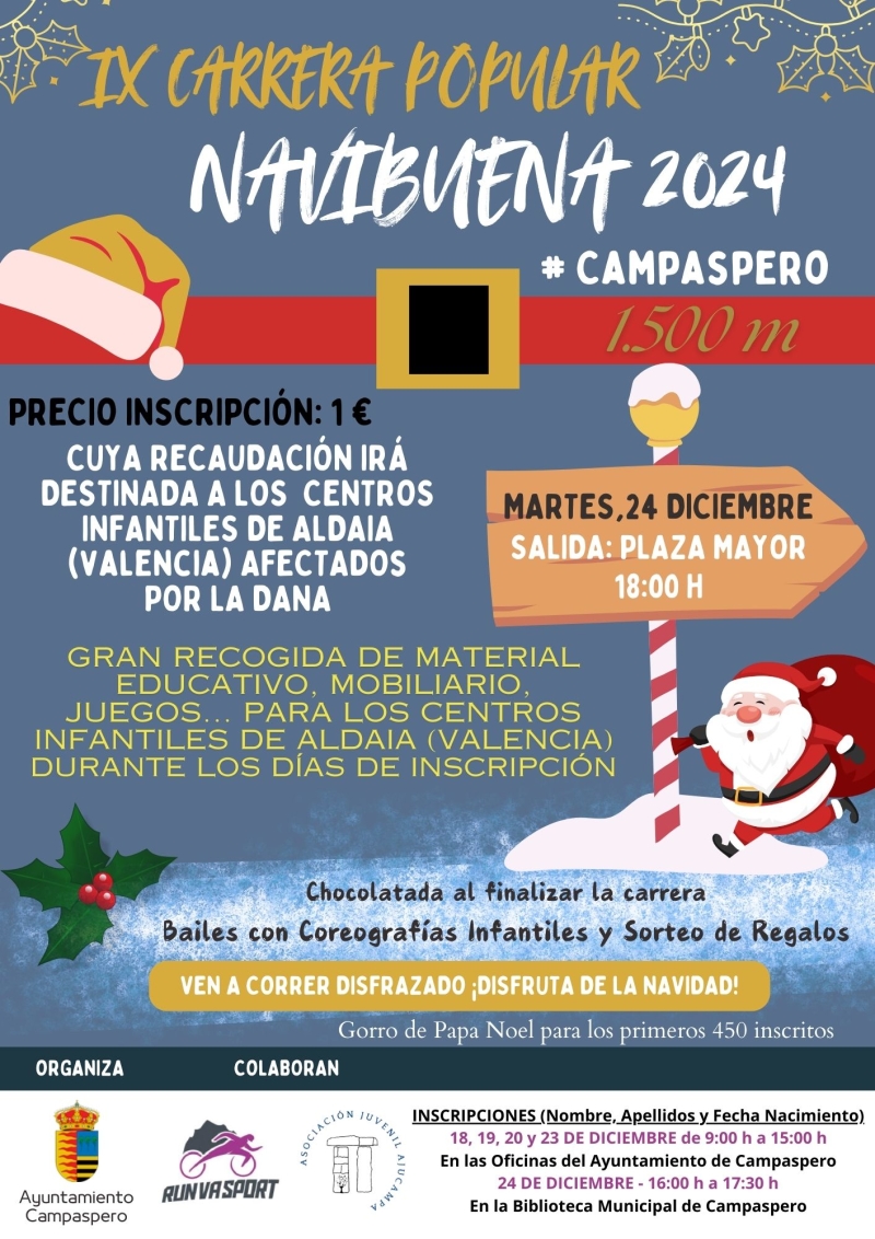 IX CARRERA POPULAR NAVIBUENA CAMPASPERO - Inscríbete