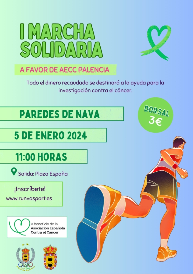 I MARCHA SOLIDARIA A FAVOR DE AECCPALENCIA - Inscríbete