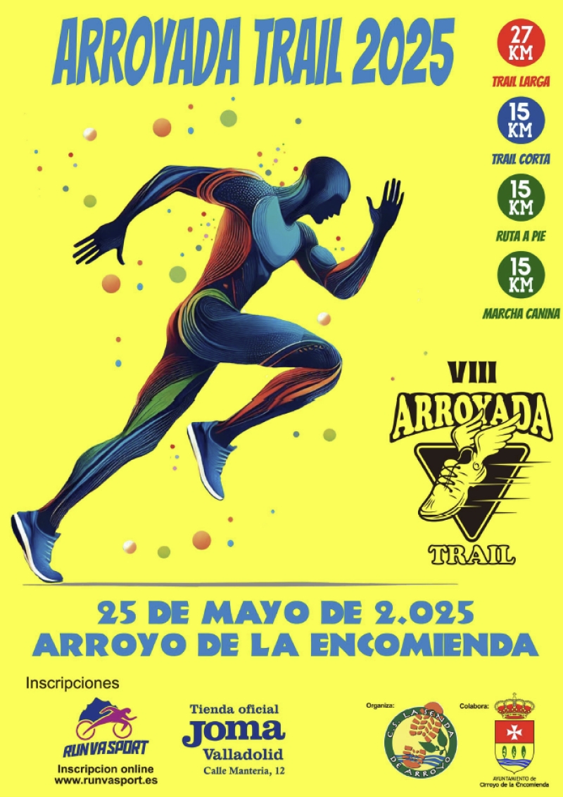 8ª EDICION ARROYADA TRAIL  - Inscríbete