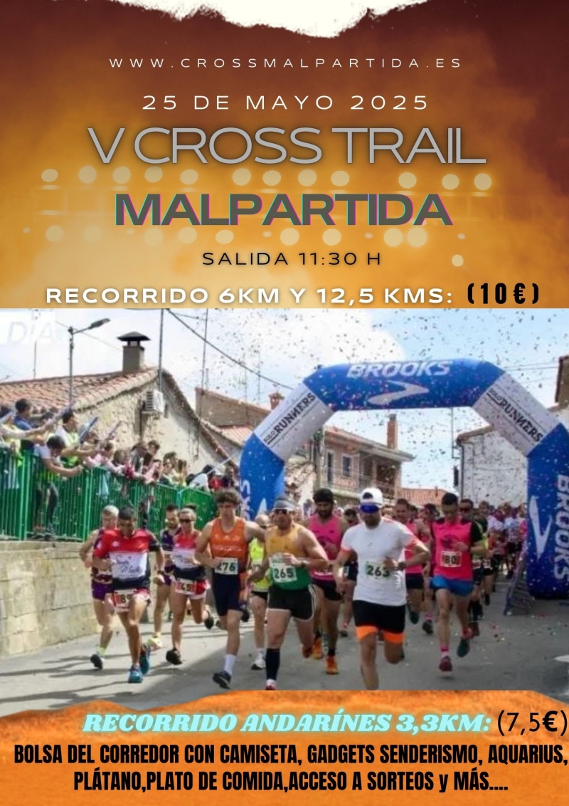 V CROSS POPULAR DE MALPARTIDA SALAMANCA  - Inscríbete