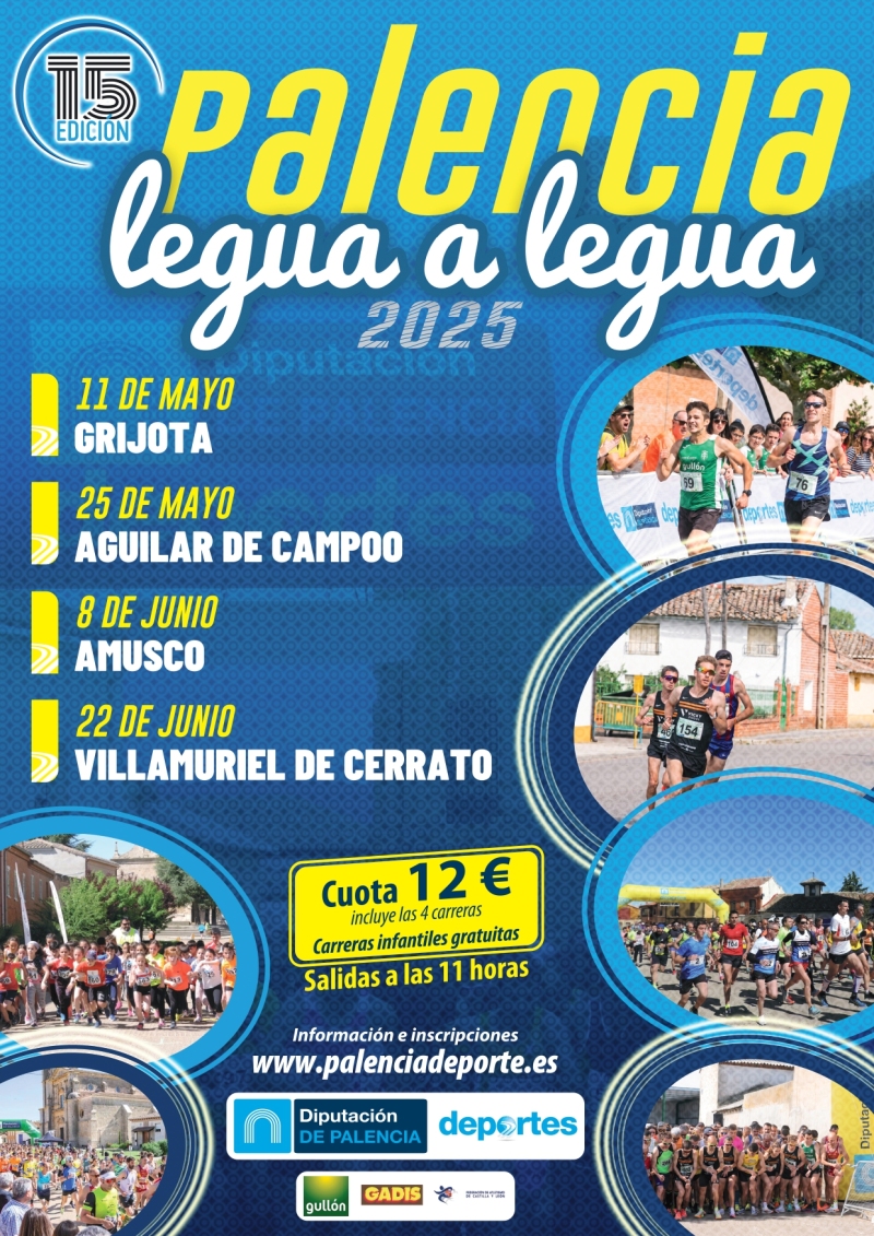 AGUILAR DE CAMPOO_ PALENCIA LEGUA A LEGUA 2025 - Inscríbete