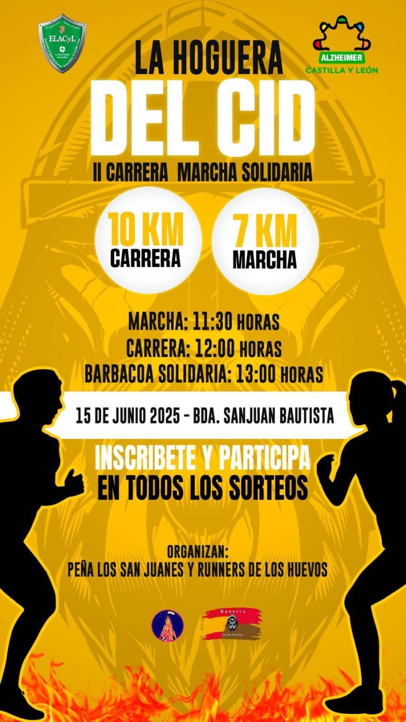 II CARRERA Y MARCHA SOLIDARIA LA HOGUERA DEL CID - Inscríbete