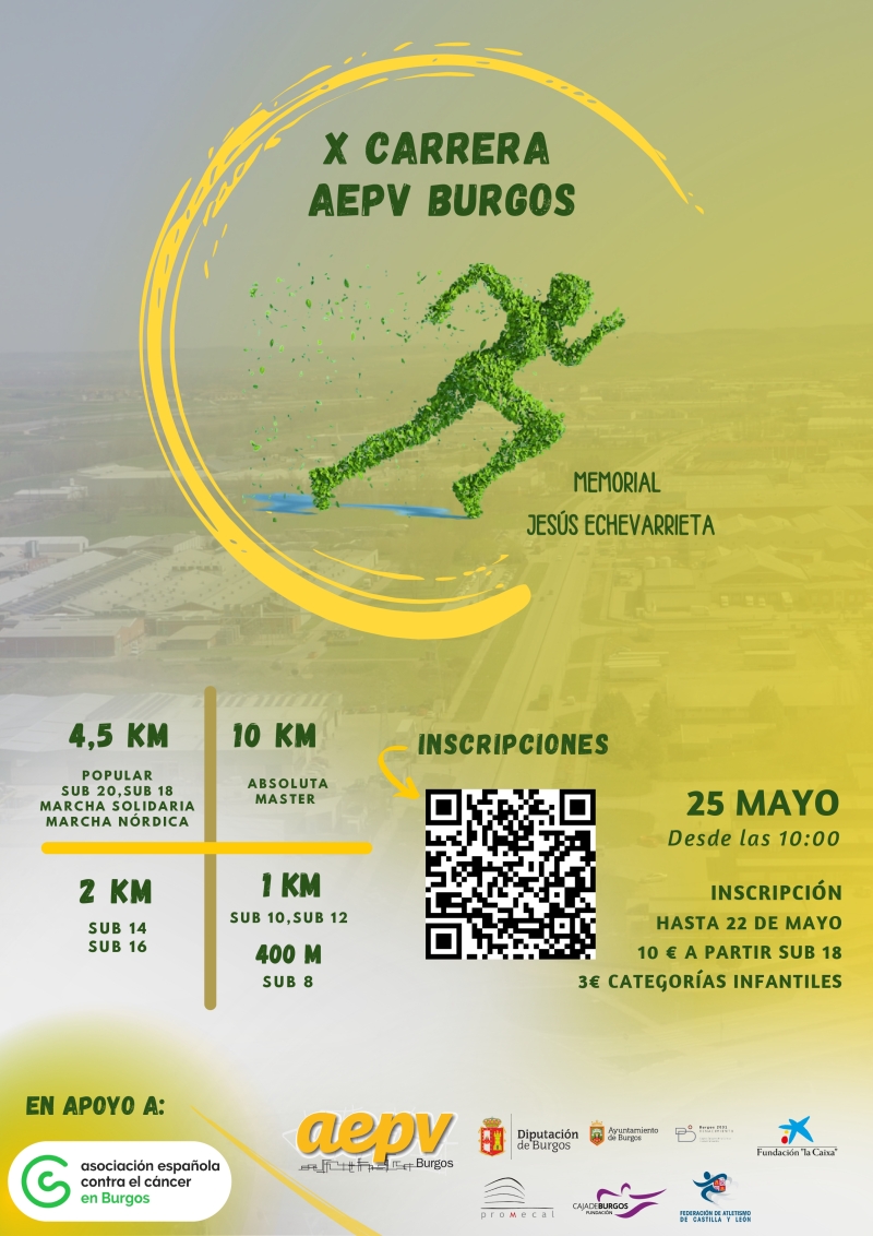 X CARRERA AEPV BURGOS MEMORIAL JESÚS ECHEVARRIETA - Inscríbete