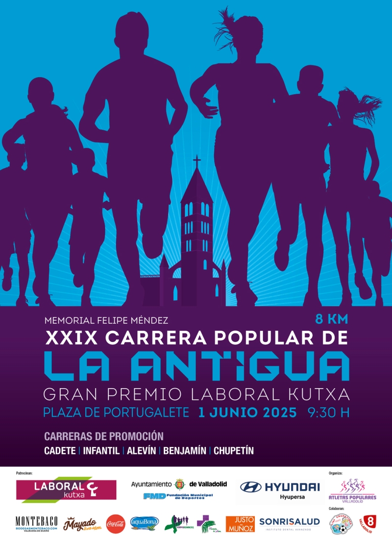 XXIX CARRERA POPULAR DE LA ANTIGUA - Inscríbete