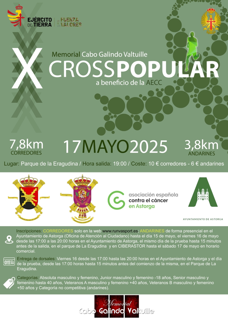 X CROSS POPULAR MEMORIAL CABO VALTUILLE - Inscríbete