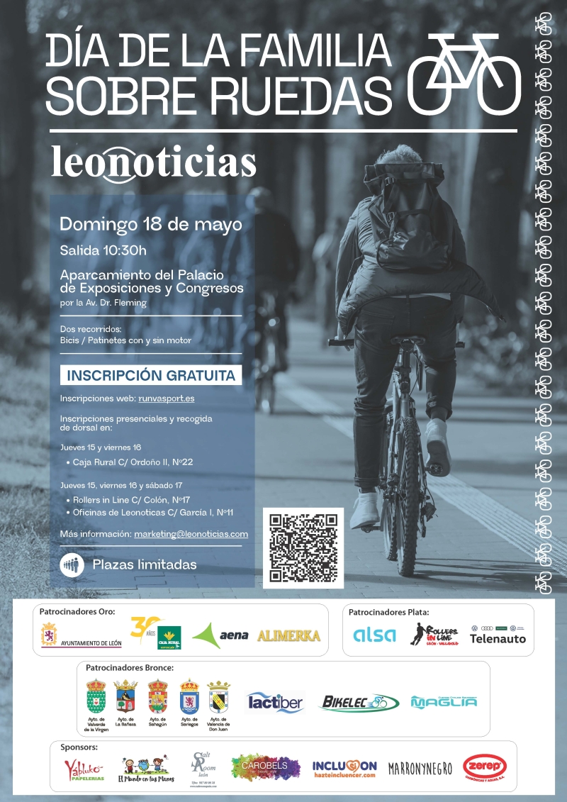 DIA DE LA  BICI EN FAMILIA LEONOTICIAS 2025 - Inskriba zaitez