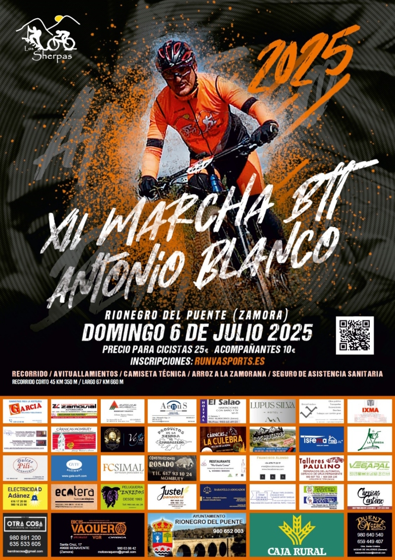 XII MARCHA BTT ANTONIO BLANCO 2025 - Inscríbete
