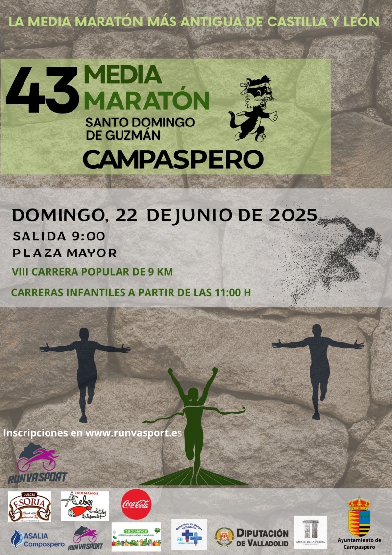 43ª MEDIA MARATÓN SANTO DOMINGO Y 8ª CARRERA POPULAR DE 9 KM - Inscríbete