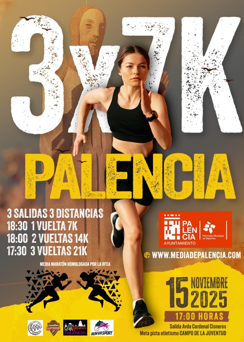 3 X 7K PALENCIA - Inskriba zaitez
