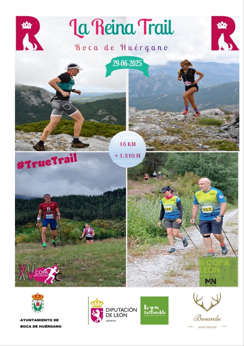 LA REINA TRAIL-MARCHA NÓRDICA - Inscríbete