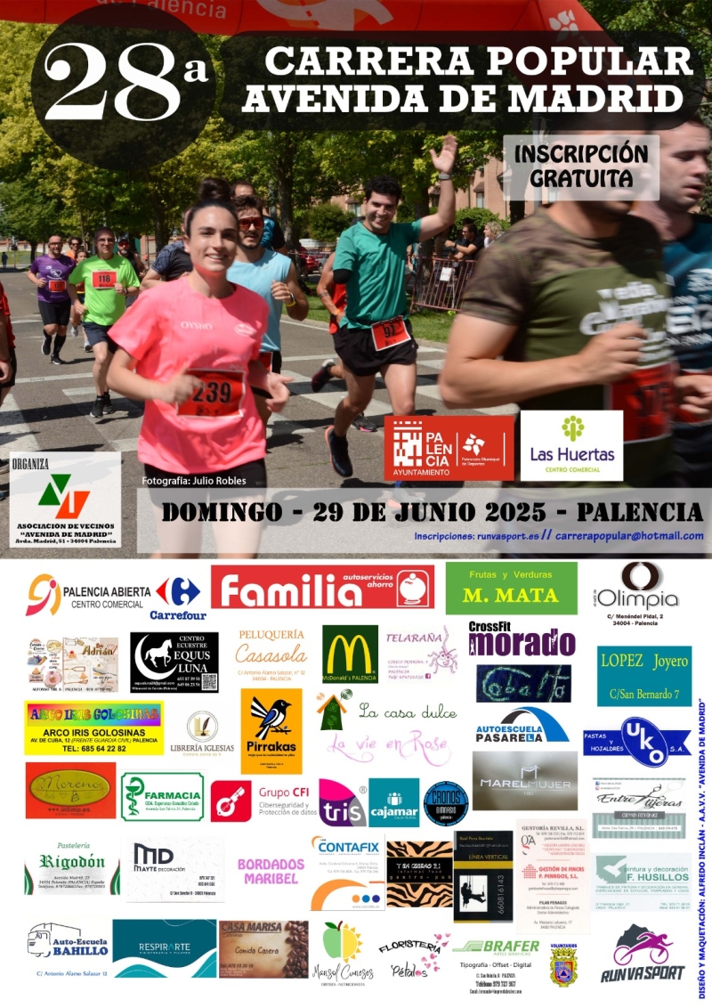28ª CARRERA POPULAR  BARRIO AVENIDA DE MADRID - Inscríbete