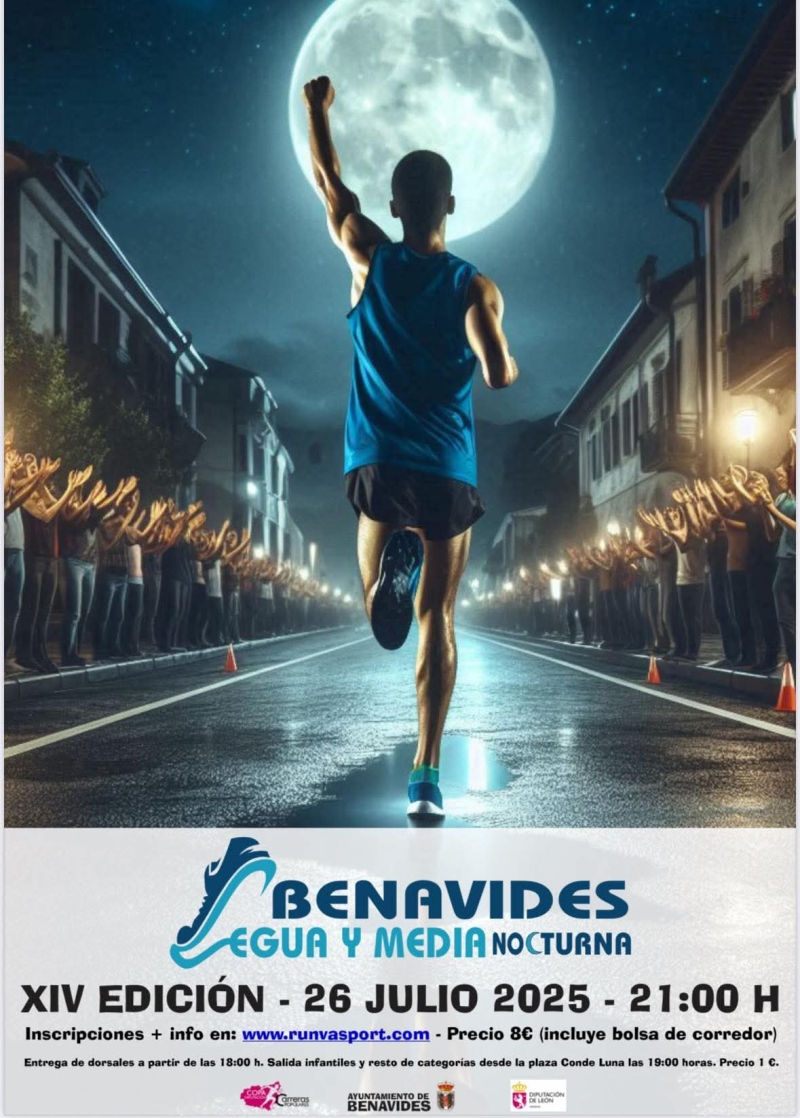 XIV LEGUA NOCTURNA BENAVIDES DE ÓRBIGO - Inscríbete