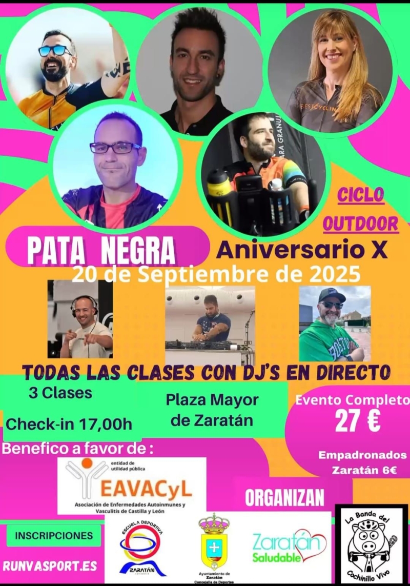 MASTER CICLO INDOOR PATA NEGRA 2025 - Inscris-toi